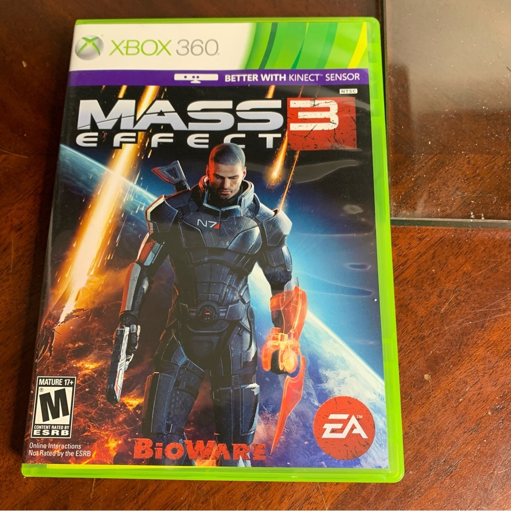 XBOX 360 Mass Effect 3 Dual Disc Video Game